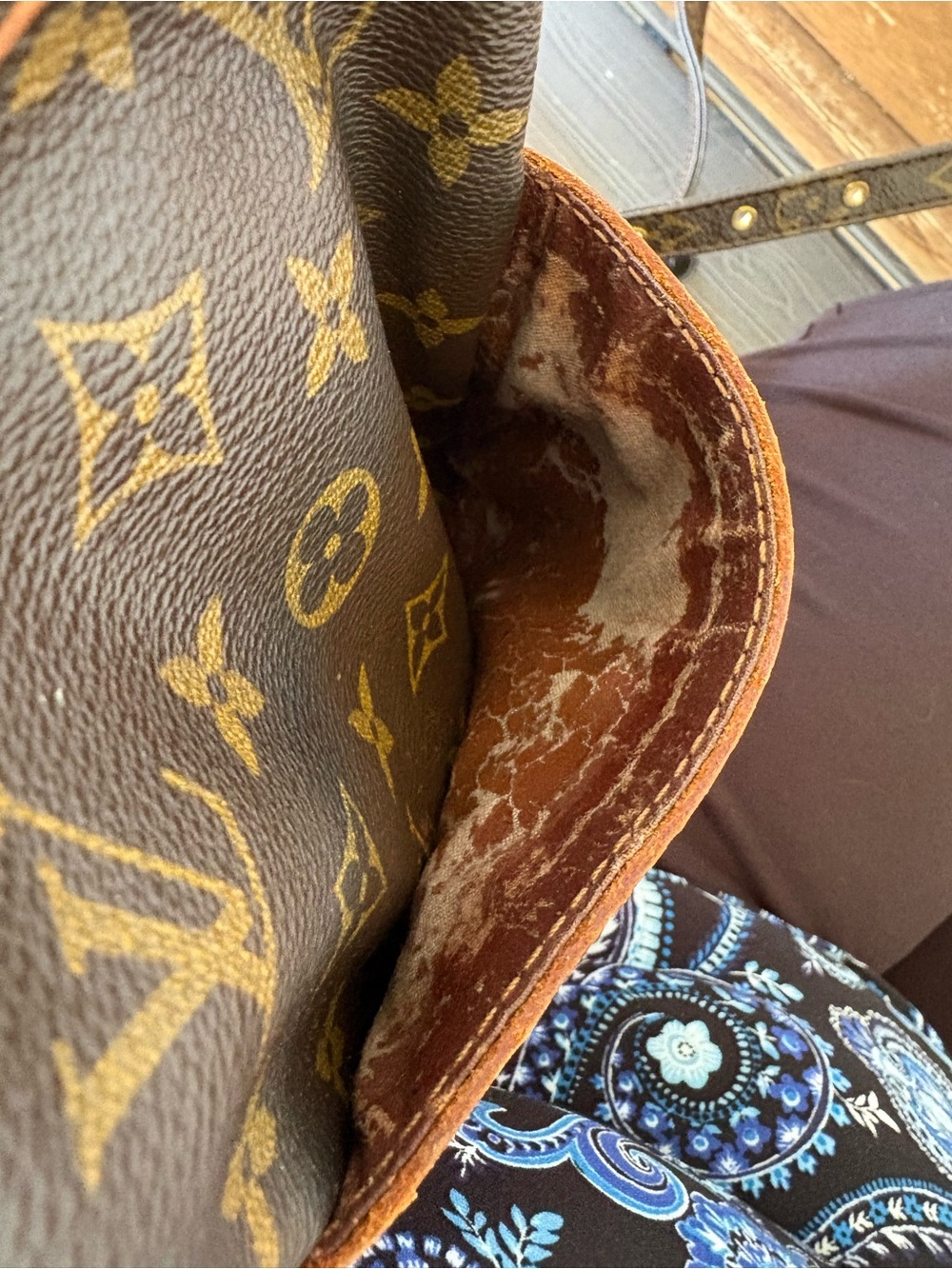 Vintage Louis Vuitton Monogram Danube 21 Crossbody Bag SL8905 - Picture 12 of 13